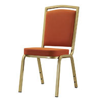 Wholesale Aluminum Orange Fabric Office Meeting Chair YD-1020
