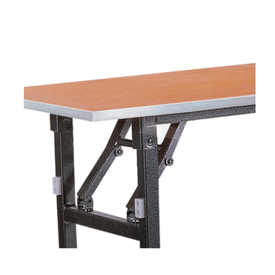 Aluminum Edge Rectangular Training Table Laminate Folding IBM Table YF-012A