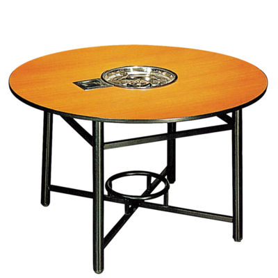 Round Laminate  Hot Pot Table  Restaurant Table YF-017