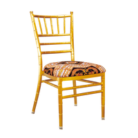Golden Wedding Aluminum Chiavari Stackable Chair YC-001