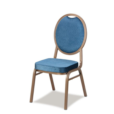 Elegant Design Aluminum Armrest Upholstered Stackable Banquet Meeting ChairYD-012
