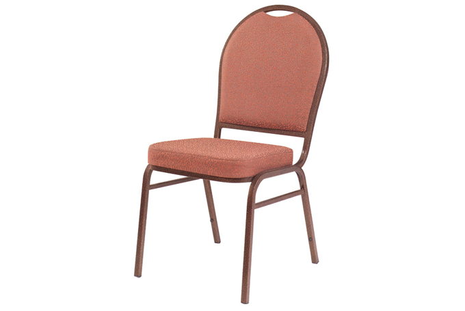 Promotion Stacking Iron Chair Hotel Fabric Chair YE-001