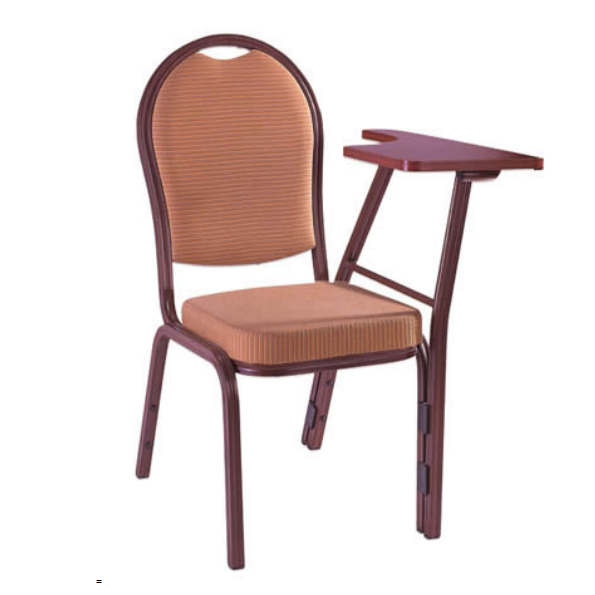 Hotel Banquet Iron Stacking Chair With Tablet YE-026A