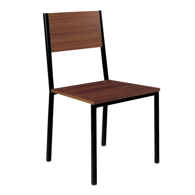 Cheap Cafe Wood Seat Steel Chair YE-052