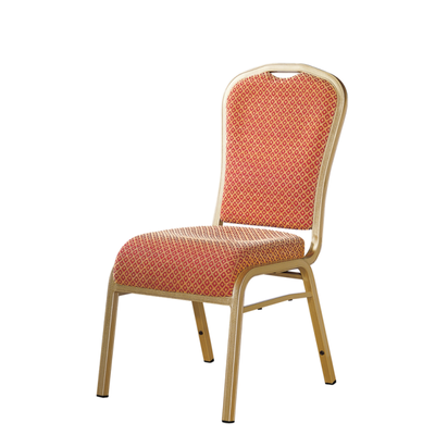 Banquet Meeting Conference Aluminum Bend Upholstered Stack Chair For Hospitality YD-025