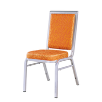 Silver Painting Office Meeting Aluminum Stacking Chair YD-054