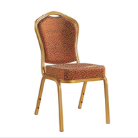 Curve Chair Back Meeting Reception Aluminum Alloy Chair YD-098