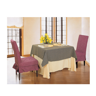 VIOLET MODERN DESIGN TABLE CLOTH AND CHAIR COVERS LT-056