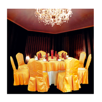 HOT SALE HOTEL RESTAURANT DECORATIONS JACQUARD CHAIR COVER TABLE CLOTH Y-062