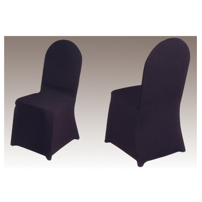 BLACK WRINKLE HOTEL DECORATIONS BANQUET CONFERENCE MEETING SPANDEX CHAIR COVER Y-106