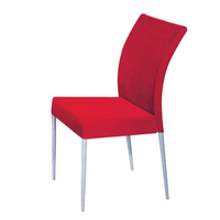 SILVER PAINTING COLOR STEEL HOTEL RECEPTION CHAIR YA-097